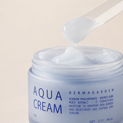 Aqua Cream – textur och applicering