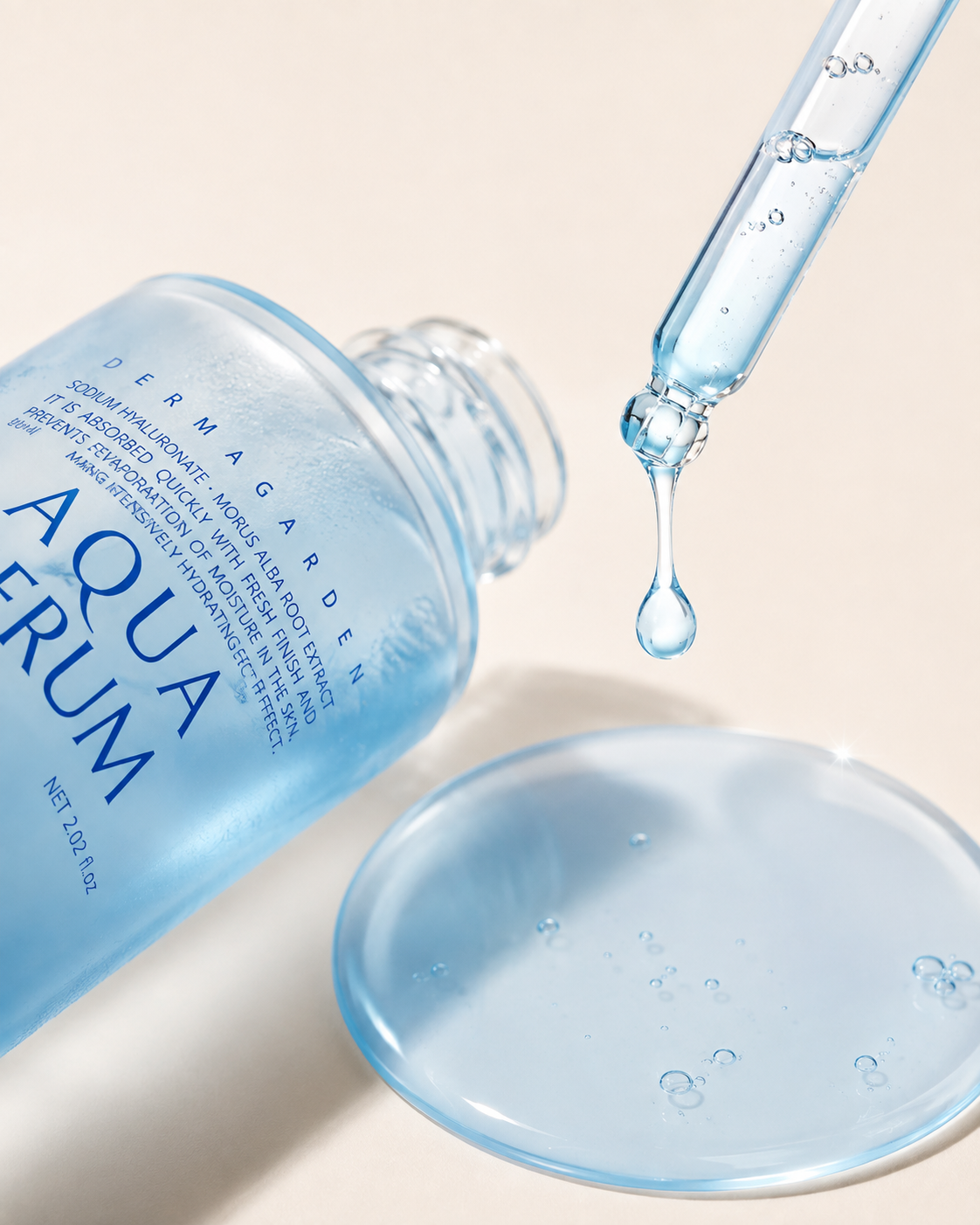 Aqua Serum – textur och applicering