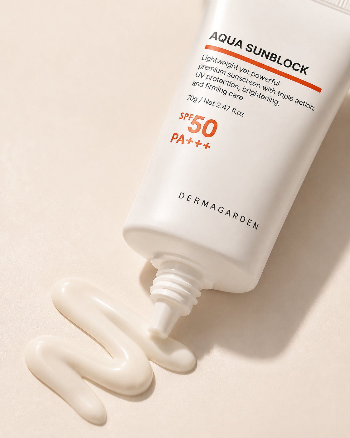 Aqua Sunblock – textur och applicering