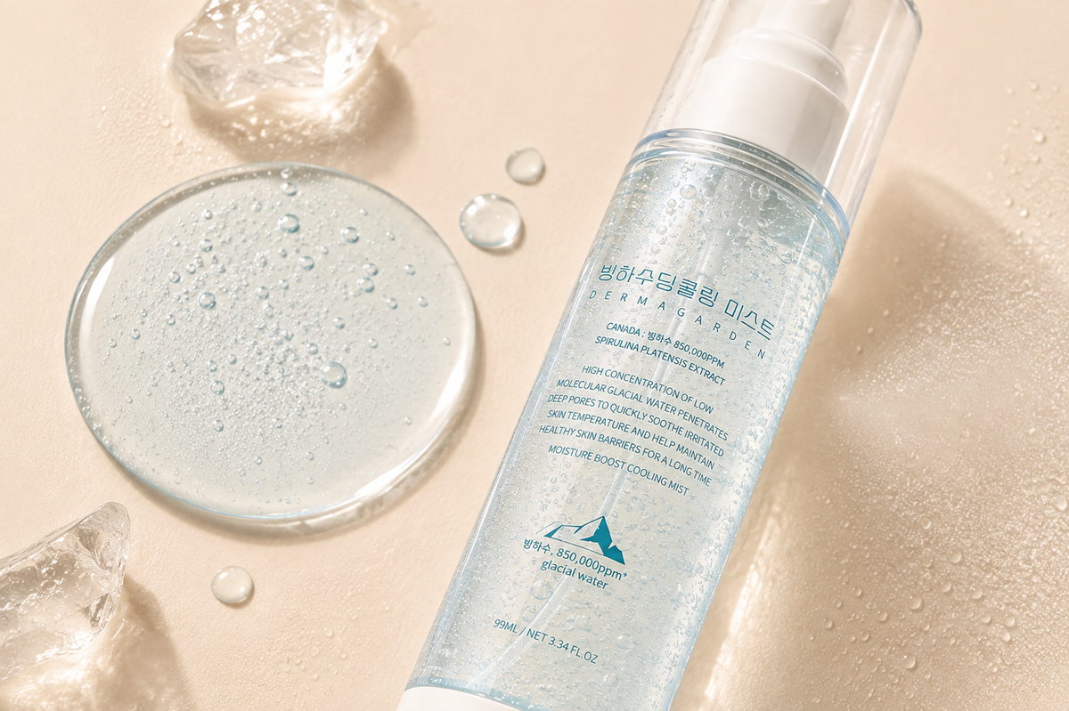Bingha Soothing Mist – textur och applicering