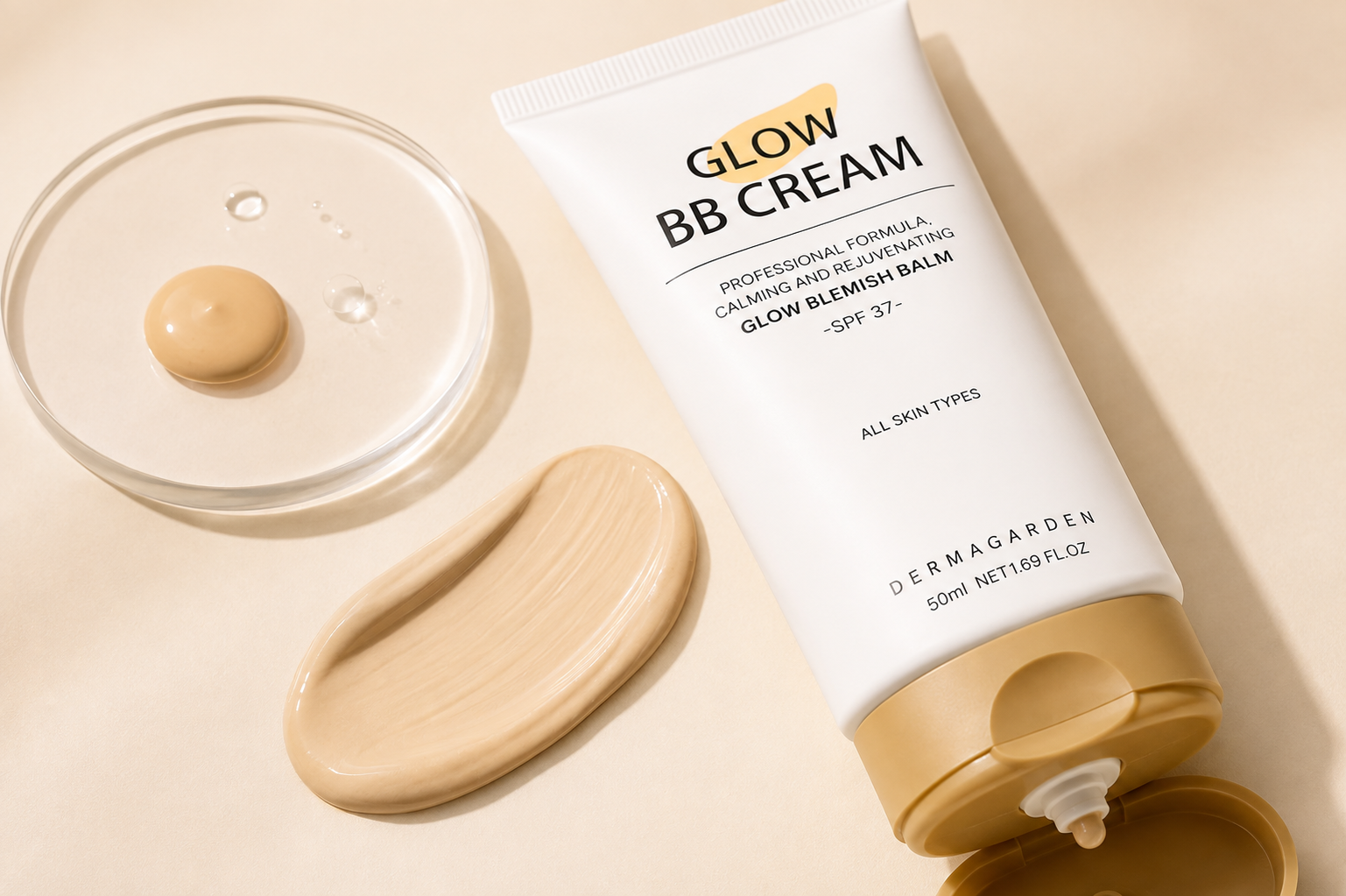 Glow BB Cream – textur och applicering