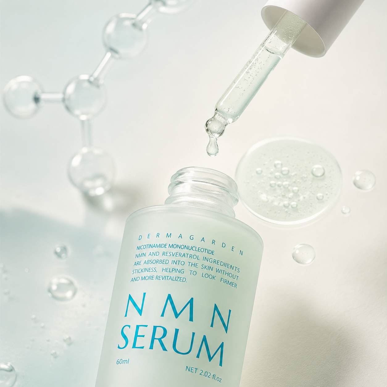 NMN Serum – textur och applicering